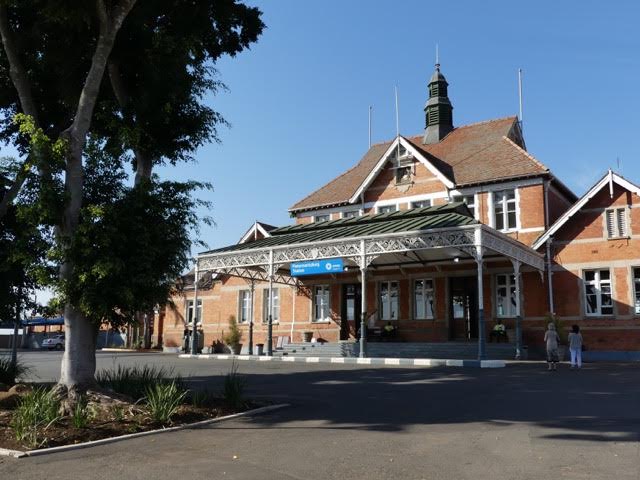 La gare de Pietermaritzburg.