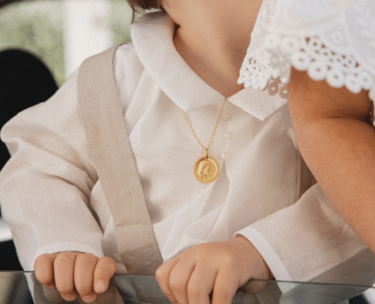 médaille de baptême