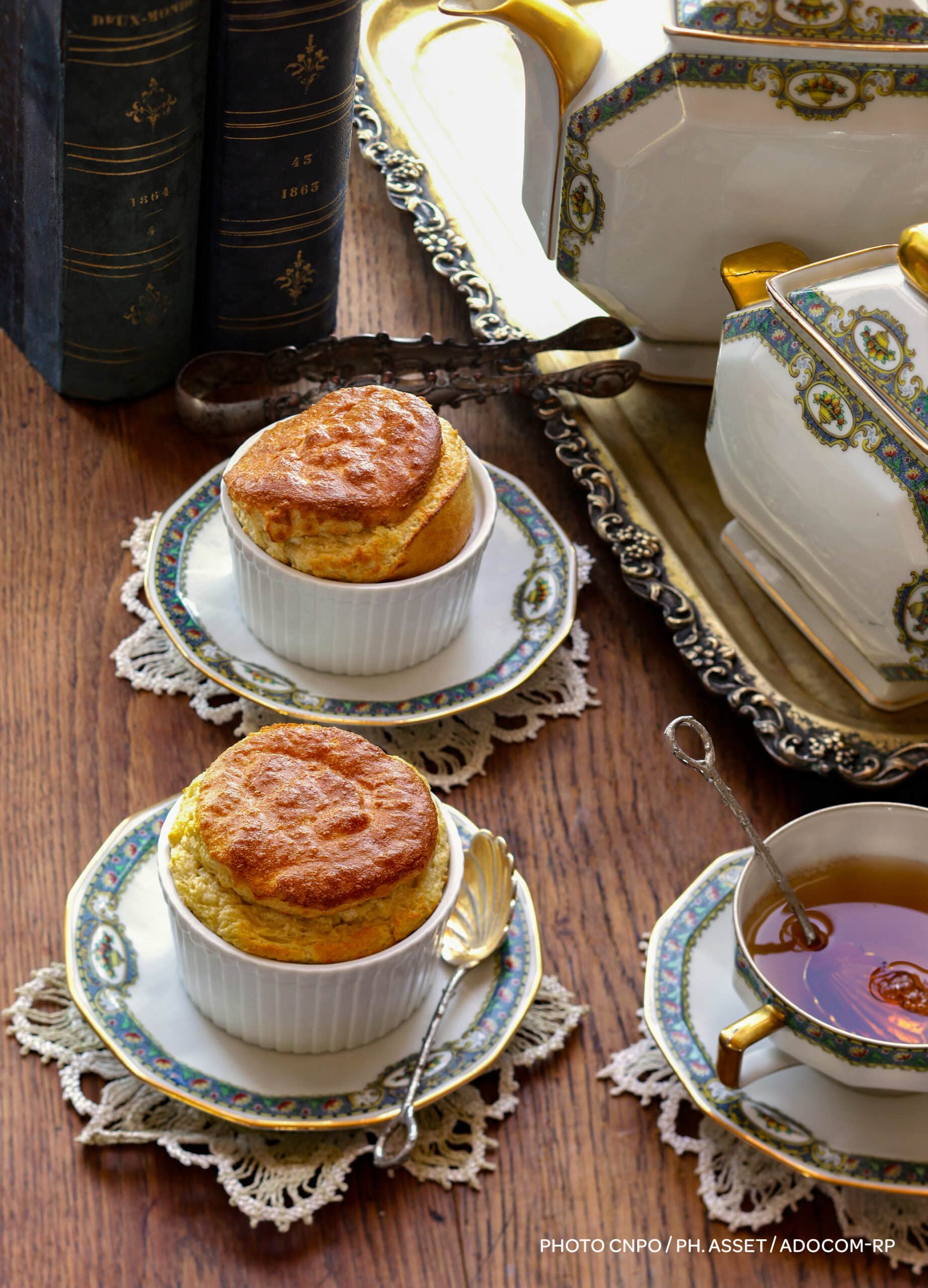 soufflé au thé