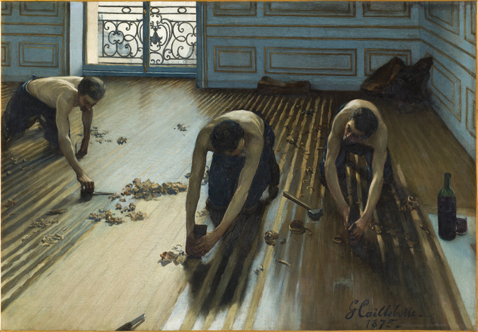 caillebotte, les rabotteurs