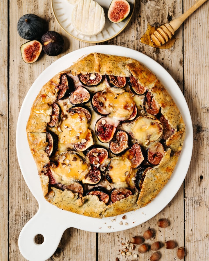 TARTE AUX FIGUES ET CHÈVRE