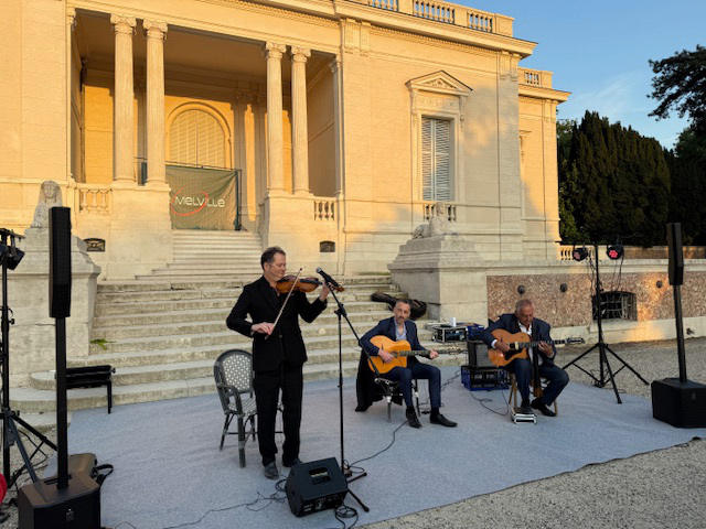 Concert de jazz dans les jardins de Bagatelle 