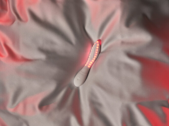 sextoy et lumière rouge ménopause